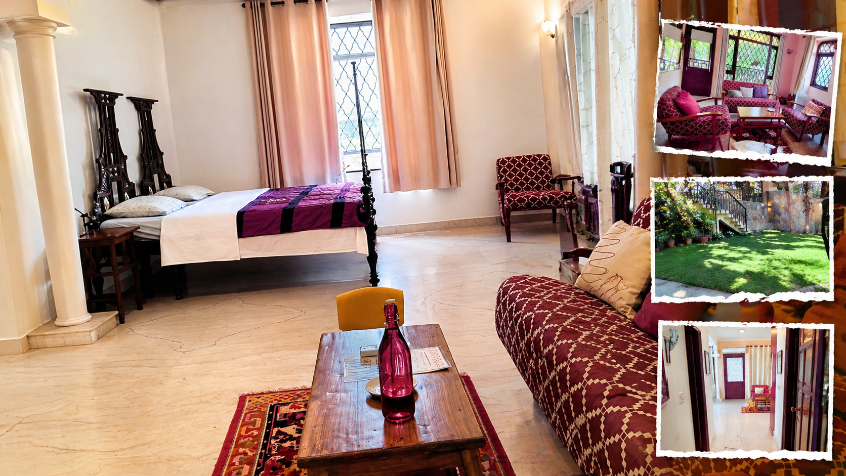 Master Bedroom at the artists residency